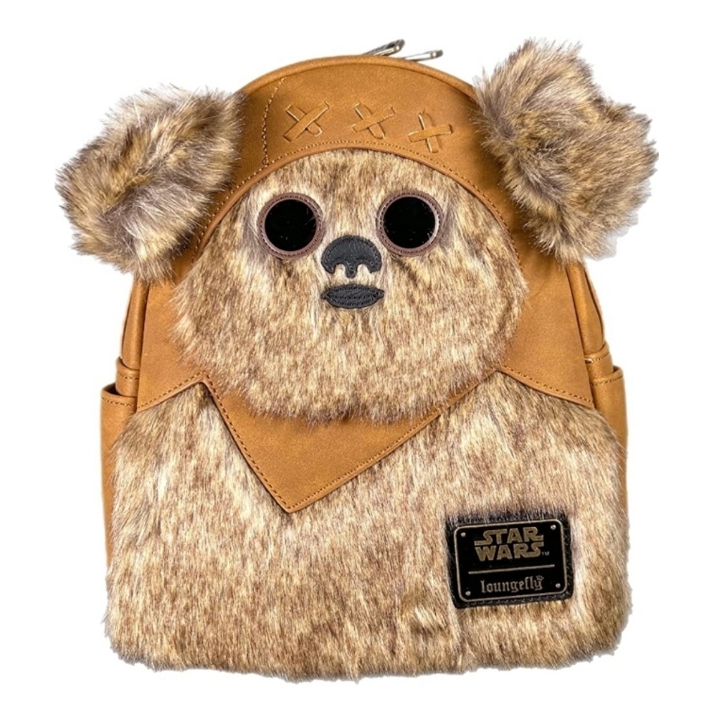 Loungefly Disney Parks Star Wars Ewok Wicket Backpack